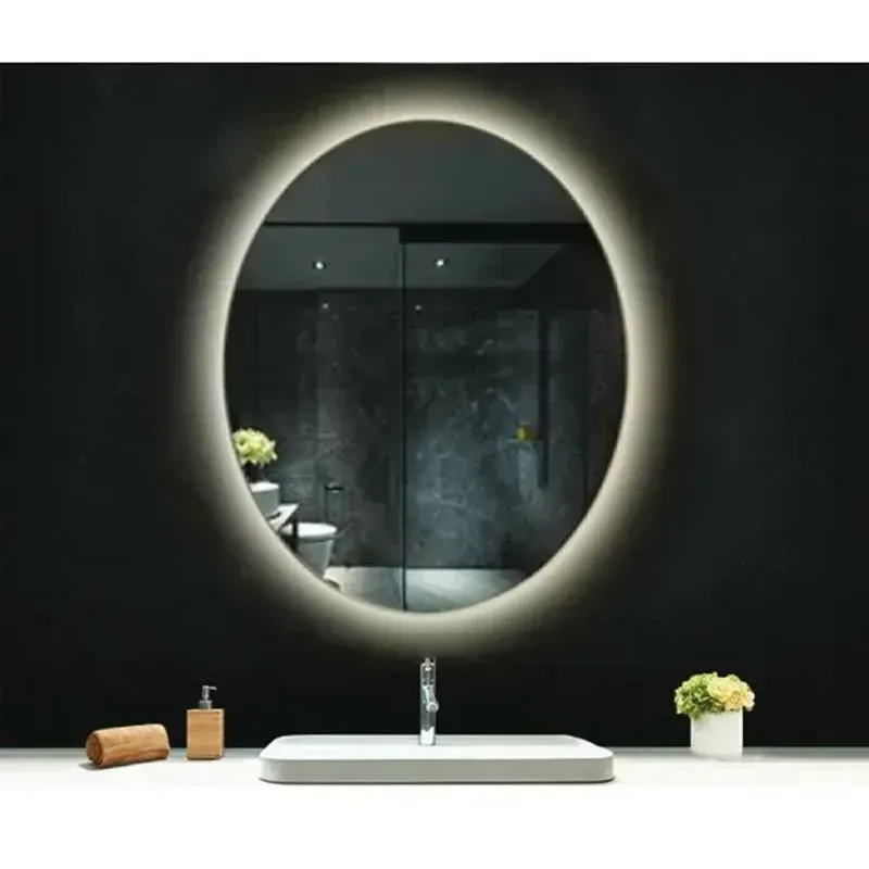 Casa si Gradina - Mobilier - Mobilier baie - Oglinzi baie - Oglinda cu iluminare si dezaburire Fluminia Picasso Ambient 60 cm - Infinity.ro