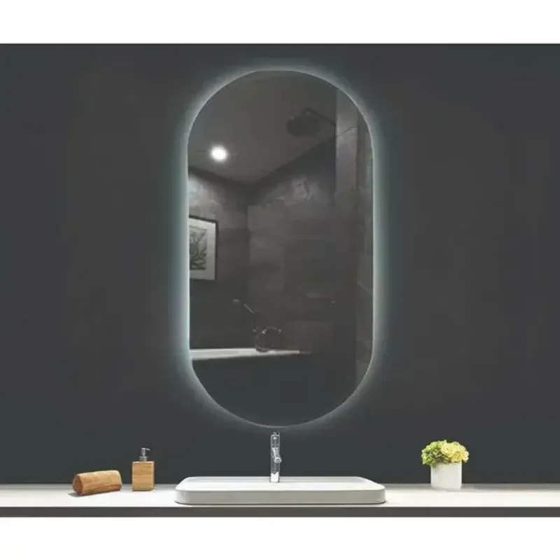 Casa si Gradina - Mobilier - Mobilier baie - Oglinzi baie - Oglinda cu iluminare si dezaburire Fluminia Dali Ambient 60 cm - Infinity.ro