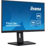 PC, gaming si accesorii - Desktop PC & monitoare - Monitoare - Monitor LED IPS iiyama ProLite XUB2492QSU-B1, 23.8", WQHD, 100Hz, 0.5ms, HDMI, DisplayPort, HUB USB 2x3.2, 1xUSB-C (15W) - Infinity.ro
