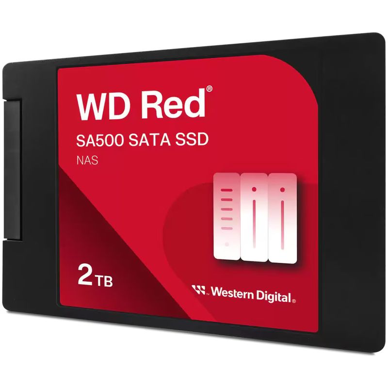 PC, gaming si accesorii - Componente PC - Componente - Solid-State Drive (SSD) - Solid State Drive (SSD) Western Digital Red NAS, SA500, 2TB, SATA - Infinity.ro