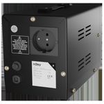 PC, gaming si accesorii - UPS-uri - Stabilizatoare de tensiune - Stabilizator de tensiune nJoy Alvis 1000, 1000VA/600W, LCD Display - Infinity.ro