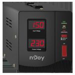 PC, gaming si accesorii - UPS-uri - Stabilizatoare de tensiune - Stabilizator de tensiune nJoy Alvis 1000, 1000VA/600W, LCD Display - Infinity.ro