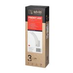 Casa si Gradina - Corpuri si surse de iluminat - Plafoniere, aplice si spoturi - Aplica de gradina ADVITI, 20W, LED SMD, 2300lm, IP65, 4000K, senzor de miscare si crepuscular - Infinity.ro