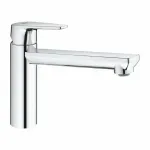 Casa si Gradina - Sanitare - Chiuveta bucatarie si accesorii - Baterii bucatarie - Baterie bucatarie Grohe BauEdge monocomanda crom - Infinity.ro