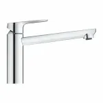 Casa si Gradina - Sanitare - Chiuveta bucatarie si accesorii - Baterii bucatarie - Baterie bucatarie Grohe BauEdge monocomanda crom - Infinity.ro