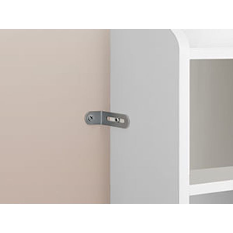 Casa si Gradina - Mobilier - Comode si corpuri - Masute de toaleta - Masa de toaleta cu taburet si oglinda, iluminare LED reglabila, 6 sertare, 98x40x145 cm, alb - Infinity.ro