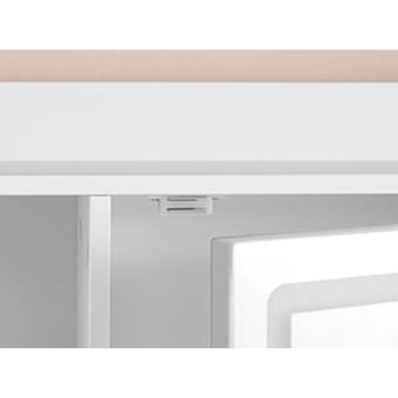 Casa si Gradina - Mobilier - Comode si corpuri - Masute de toaleta - Masa de toaleta cu taburet si oglinda, iluminare LED reglabila, 6 sertare, 98x40x145 cm, alb - Infinity.ro