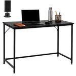 Casa si Gradina - Mobilier - Mese si birouri - Birouri - Birou cu blat MDF si cadru metalic, 100x50x76 cm, negru - Infinity.ro