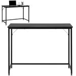 Casa si Gradina - Mobilier - Mese si birouri - Birouri - Birou cu blat MDF si cadru metalic, 100x50x76 cm, negru - Infinity.ro