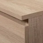 Casa si Gradina - Mobilier - Dulapuri si sifoniere - Dulapuri - Dulap cu usa, 2 sertare si 7 rafturi, PAL laminat 16 mm, 80x35x180 cm, sonoma - Infinity.ro