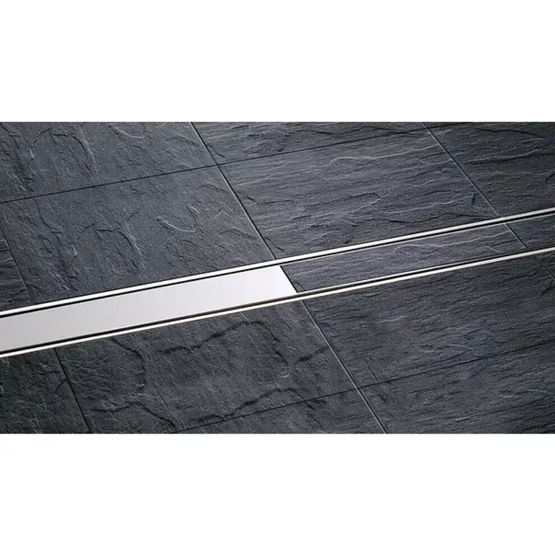 Casa si Gradina - Constructii - Materiale constructii - Sisteme de scurgere - Set rigola pentru dus plus capac Kessel Linearis Compact 75 cm inox cu sita de par si clapeta multistop - Infinity.ro