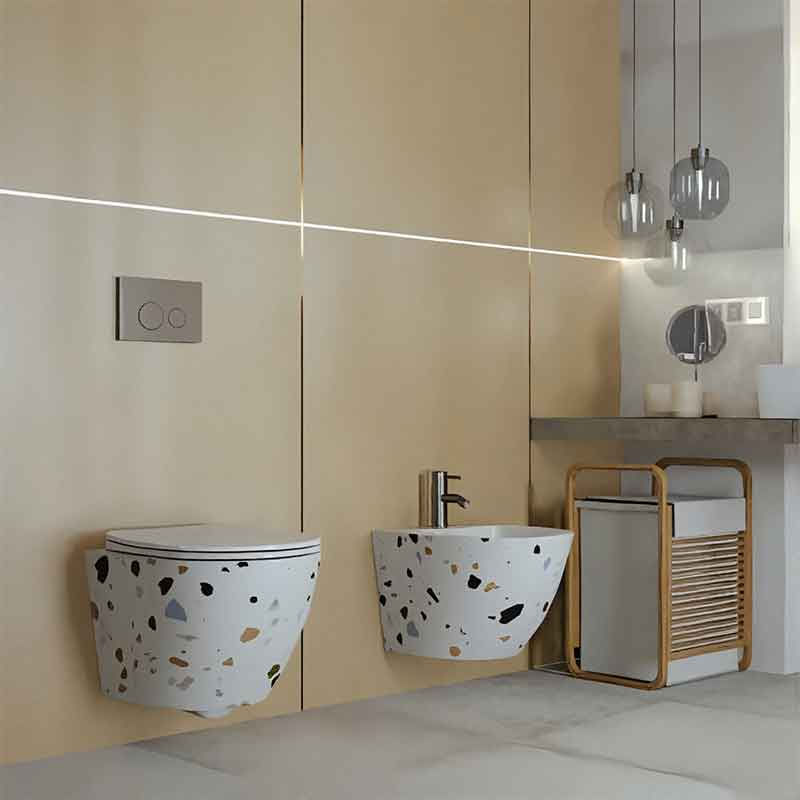 Casa si Gradina - Sanitare - Lavoar baie si accesorii - Baterii sanitare - Baterie pentru bideu LaVita, Verdi, fara ventil, crom - Infinity.ro