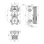 Casa si Gradina - Sanitare - Lavoar baie si accesorii - Accesorii baterii sanitare - Corp incastrat, FIMA Carlo Frattini, Fimamultibox - Infinity.ro