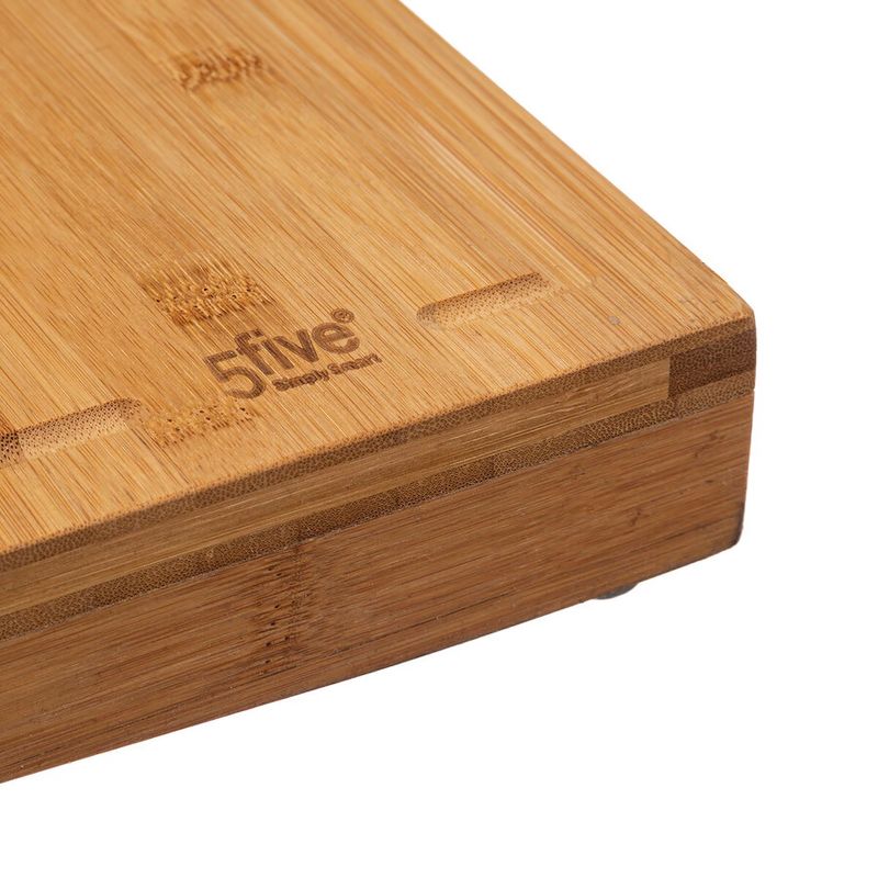 Casa si Gradina - Bucatarie si vesela - Ustensile bucatarie - Tocatoare de bucatarie - Tocator bambus Bambou, utilizare pe plita sau blat, 52x58x4 cm, natur - Infinity.ro