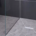 Casa si Gradina - Constructii - Materiale constructii - Sisteme de scurgere - Set rigola pentru dus plus capac Kessel Linearis Compact 65 cm inox cu sita de par si clapeta multistop - Infinity.ro