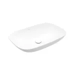 Casa si Gradina - Sanitare - Lavoar baie si accesorii - Lavoare si piedestale - Lavoar pe blat Villeroy&Boch Loop&Friends dreptunghiular alb 56 cm - Infinity.ro