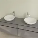 Casa si Gradina - Sanitare - Lavoar baie si accesorii - Lavoare si piedestale - Lavoar pe blat Villeroy&Boch Loop&Friends rotund 42 cm alb - Infinity.ro