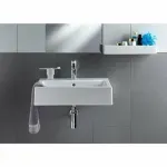 Casa si Gradina - Sanitare - Lavoar baie si accesorii - Lavoare si piedestale - Lavoar pe mobilier Kolo Twins 50x46 cm - Infinity.ro