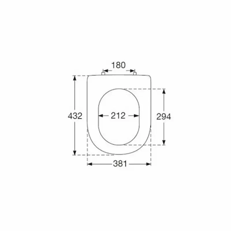 Casa si Gradina - Sanitare - Obiecte sanitare - Accesorii vase de toaleta - Capac wc soft close Villeroy&Boch Subway 2.0 - Infinity.ro
