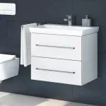 Casa si Gradina - Sanitare - Lavoar baie si accesorii - Lavoare si piedestale - Lavoar suspendat Villeroy&Boch Avento 60 cm alb - Infinity.ro
