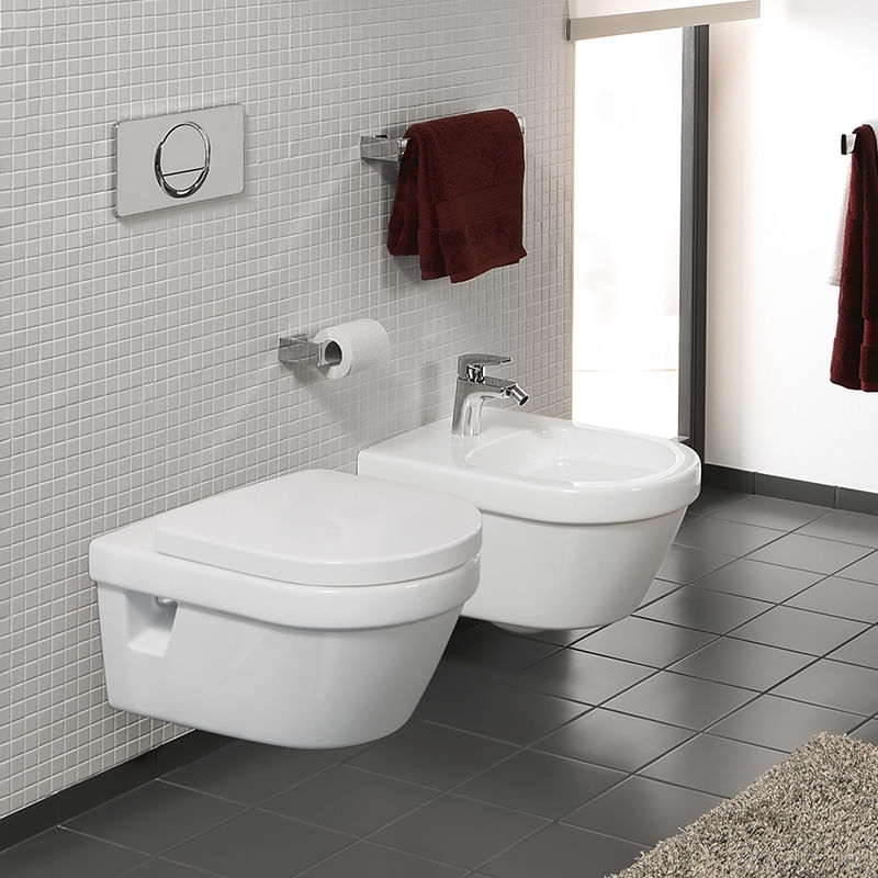 Casa si Gradina - Sanitare - Obiecte sanitare - Accesorii vase de toaleta - Capac WC Villeroy & Boch, Architectura, XXL, soft close, alb - Infinity.ro
