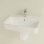 Casa si Gradina - Sanitare - Lavoar baie si accesorii - Lavoare si piedestale - Lavoar suspendat Villeroy&Boch O.Novo 60 cm alb - Infinity.ro