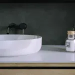 Casa si Gradina - Sanitare - Lavoar baie si accesorii - Lavoare si piedestale - Lavoar pe blat KolpaSan Alexis 55 cm alb - Infinity.ro