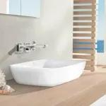 Casa si Gradina - Sanitare - Lavoar baie si accesorii - Lavoare si piedestale - Lavoar pe blat Villeroy&Boch Artis dreptunghiular Titanceram 58 cm - Infinity.ro