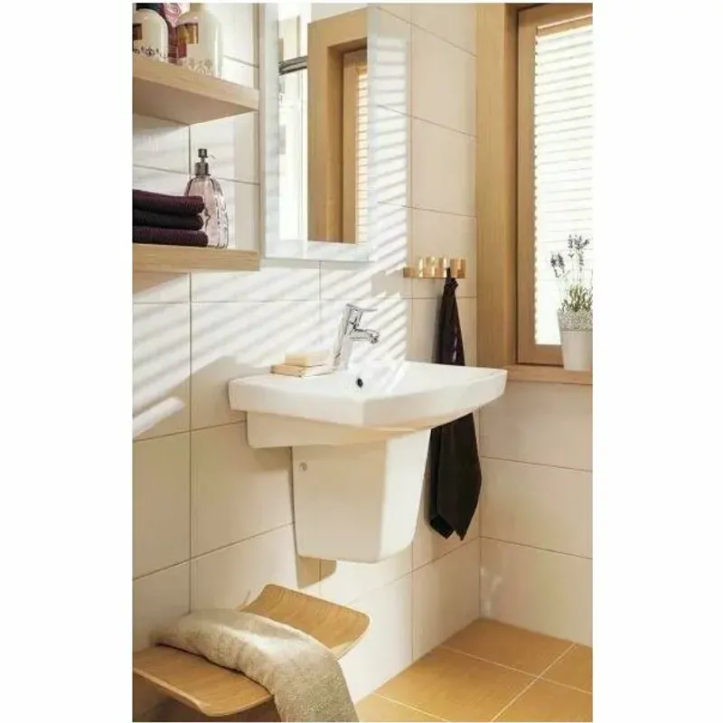 Casa si Gradina - Sanitare - Lavoar baie si accesorii - Lavoare si piedestale - Lavoar Suspendat Carina Cersanit 60cm - Infinity.ro