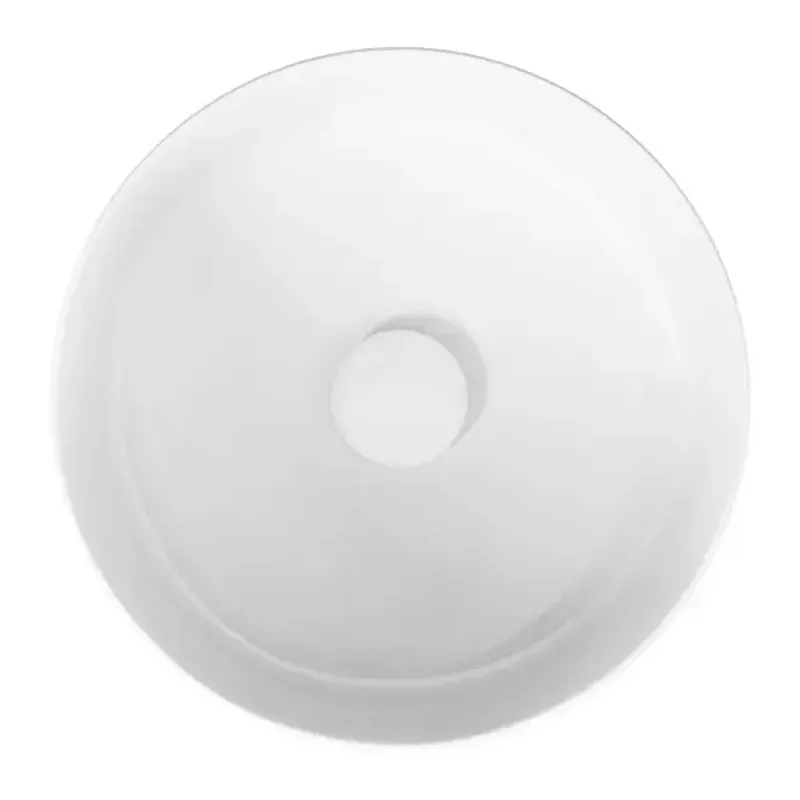 Casa si Gradina - Sanitare - Lavoar baie si accesorii - Lavoare si piedestale - Lavoar pe blat Cersanit Crea alb lucios 38 cm - Infinity.ro