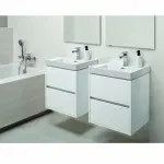 Casa si Gradina - Sanitare - Lavoar baie si accesorii - Lavoare si piedestale - Lavoar pe mobilier Cersanit Crea 60 cm - Infinity.ro