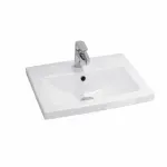 Casa si Gradina - Sanitare - Lavoar baie si accesorii - Lavoare si piedestale - Lavoar pe mobilier Cersanit Como 50x40 cm - Infinity.ro