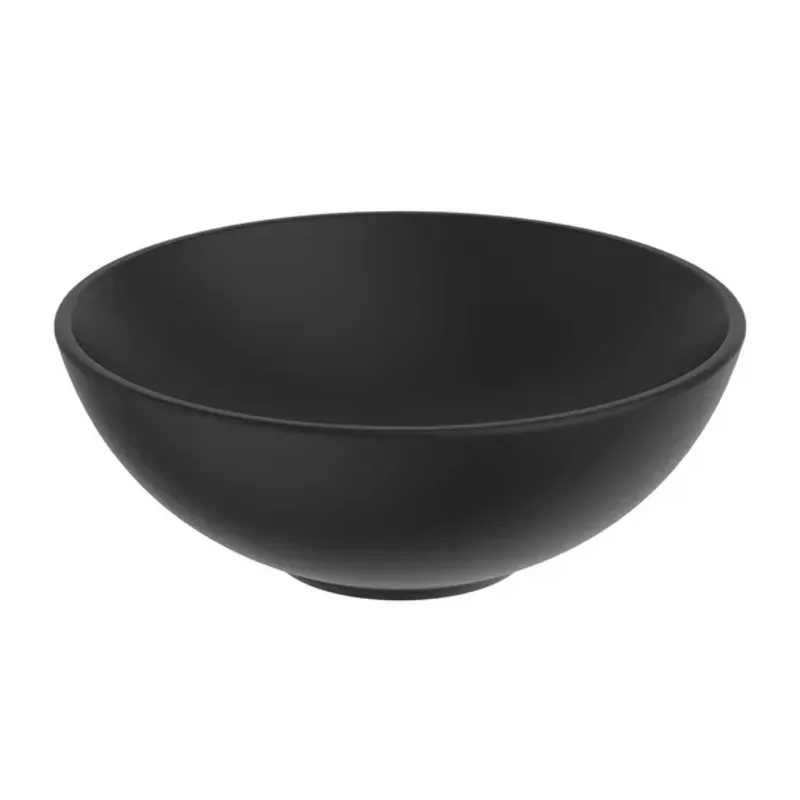 Casa si Gradina - Sanitare - Lavoar baie si accesorii - Lavoare si piedestale - Lavoar pe blat Ideal Standard Strada 41 cm negru mat - Infinity.ro