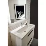 Casa si Gradina - Sanitare - Lavoar baie si accesorii - Lavoare si piedestale - Lavoar suspendat Ideal Standard i.life S alb lucios 81 cm - Infinity.ro