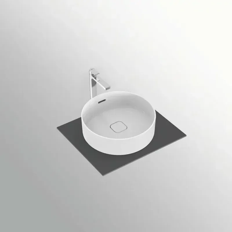Casa si Gradina - Sanitare - Lavoar baie si accesorii - Lavoare si piedestale - Lavoar pe blat Ideal Standard Strada II rotund 38 cm - Infinity.ro
