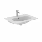 Casa si Gradina - Sanitare - Lavoar baie si accesorii - Lavoare si piedestale - Lavoar pe mobilier Ideal Standard Tesi 62x45 cm - Infinity.ro