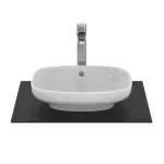 Casa si Gradina - Sanitare - Lavoar baie si accesorii - Lavoare si piedestale - Lavoar pe blat Ideal Standard i.life B alb 45 cm - Infinity.ro