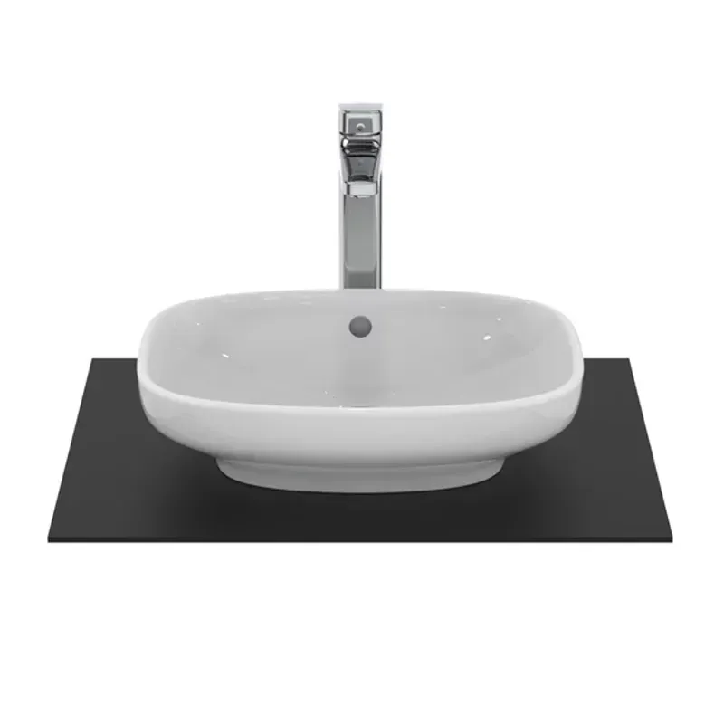 Casa si Gradina - Sanitare - Lavoar baie si accesorii - Lavoare si piedestale - Lavoar pe blat Ideal Standard i.life B alb 45 cm - Infinity.ro