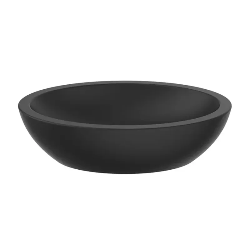 Casa si Gradina - Sanitare - Lavoar baie si accesorii - Lavoare si piedestale - Lavoar pe blat Ideal Standard Strada 60 cm negru mat - Infinity.ro