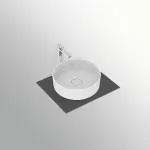 Casa si Gradina - Sanitare - Lavoar baie si accesorii - Lavoare si piedestale - Lavoar pe blat Ideal Standard Strada II rotund 45 cm fara preaplin - Infinity.ro