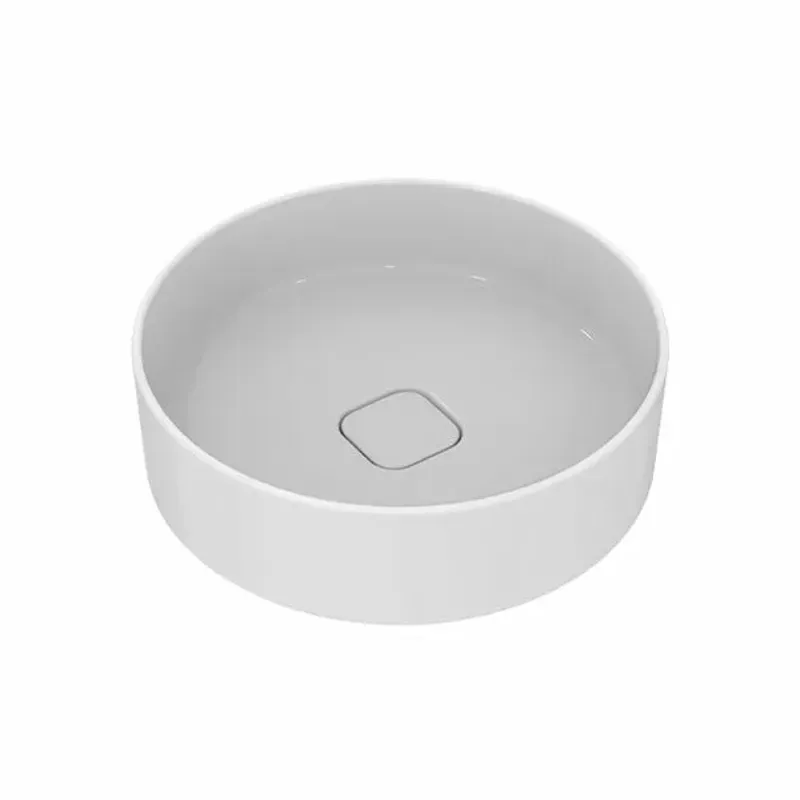 Casa si Gradina - Sanitare - Lavoar baie si accesorii - Lavoare si piedestale - Lavoar pe blat Ideal Standard Strada II rotund 45 cm fara preaplin - Infinity.ro