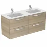 Casa si Gradina - Sanitare - Lavoar baie si accesorii - Lavoare si piedestale - Lavoar pe mobilier Ideal Standard Tempo 121,5 cm - Infinity.ro