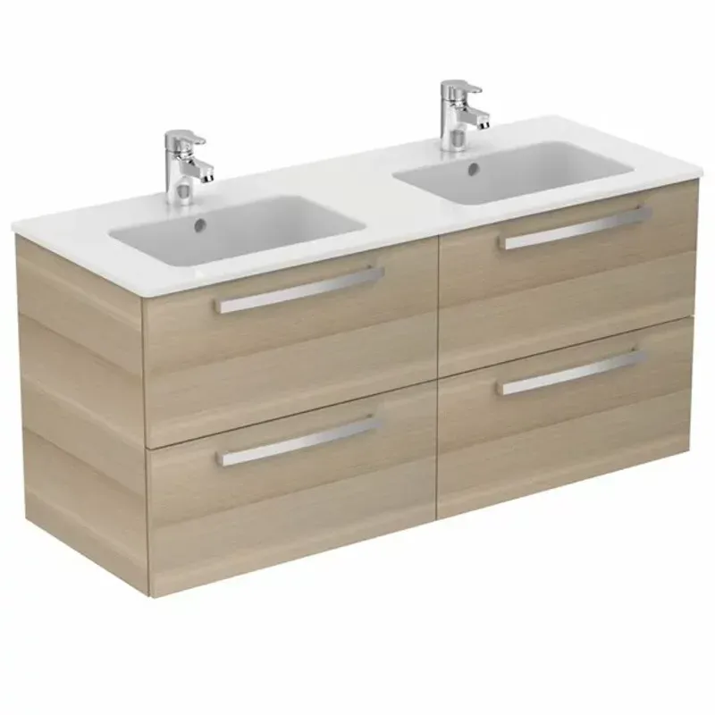 Casa si Gradina - Sanitare - Lavoar baie si accesorii - Lavoare si piedestale - Lavoar pe mobilier Ideal Standard Tempo 121,5 cm - Infinity.ro