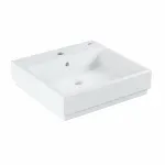 Casa si Gradina - Sanitare - Lavoar baie si accesorii - Lavoare si piedestale - Lavoar pe blat Grohe Cube Ceramic cu PureGuard 60x49 cm - Infinity.ro