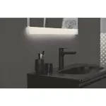 Casa si Gradina - Sanitare - Lavoar baie si accesorii - Lavoare si piedestale - Lavoar pe mobilier Ideal Standard Tesi 63x45 cm negru mat - Infinity.ro