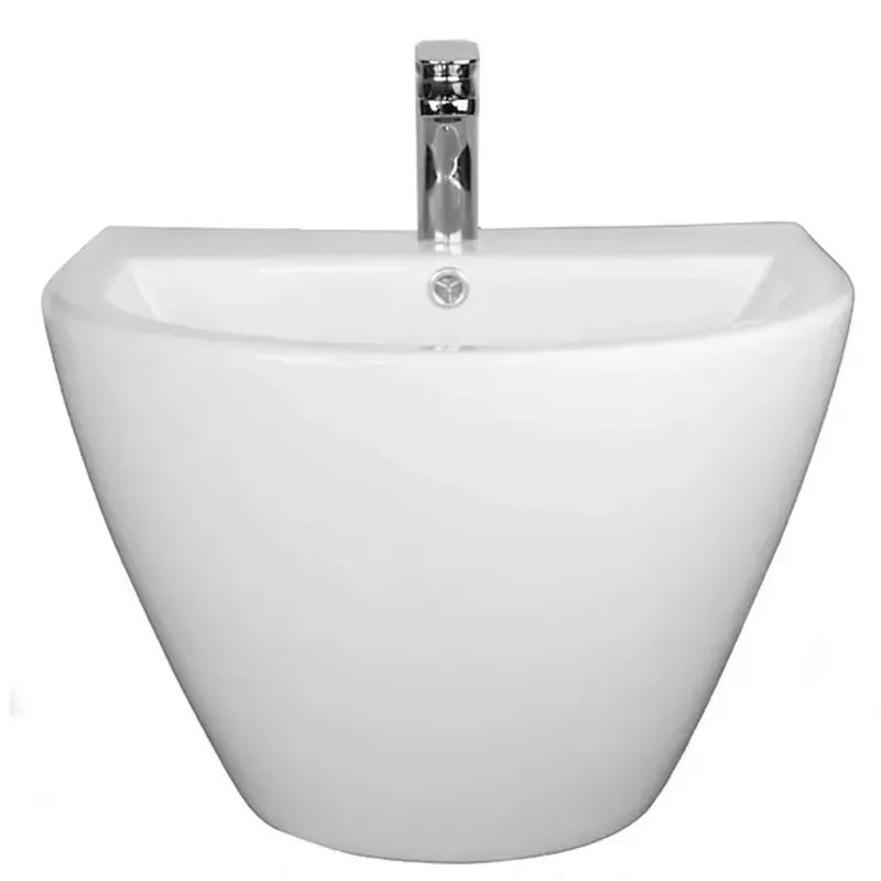 Casa si Gradina - Sanitare - Lavoar baie si accesorii - Lavoare si piedestale - Lavoar suspendat alb Fluminia Andromeda 53 cm - Infinity.ro