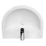 Casa si Gradina - Sanitare - Lavoar baie si accesorii - Lavoare si piedestale - Lavoar suspendat alb Fluminia Andromeda 53 cm - Infinity.ro