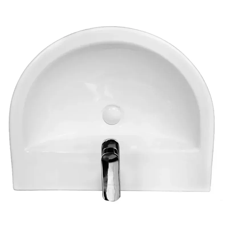 Casa si Gradina - Sanitare - Lavoar baie si accesorii - Lavoare si piedestale - Lavoar suspendat alb Fluminia Andromeda 53 cm - Infinity.ro