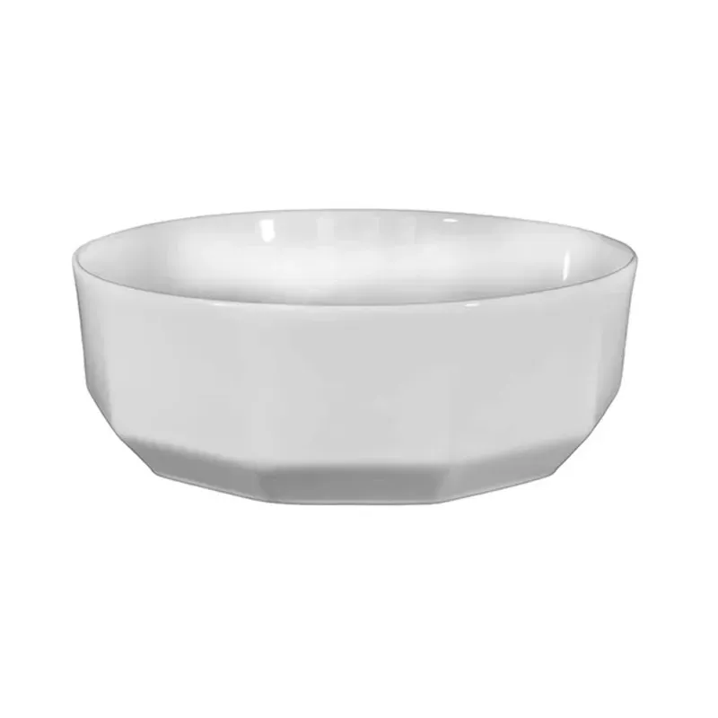 Casa si Gradina - Sanitare - Lavoar baie si accesorii - Lavoare si piedestale - Lavoar pe blat alb Fluminia Cupido 42 cm - Infinity.ro