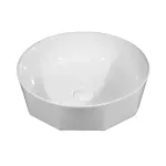 Casa si Gradina - Sanitare - Lavoar baie si accesorii - Lavoare si piedestale - Lavoar pe blat alb Fluminia Cupido 42 cm - Infinity.ro